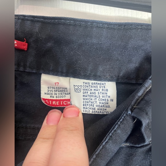Unionbay vintage flare black pants size 17 stretch plus size Union Bay - Picture 7 of 9